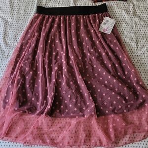 LuLaRoe Romantic Pink Lola Skirt